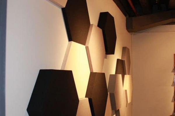 3D Wall Style 3DT CUSTOM DESIGN WHITE BLACK