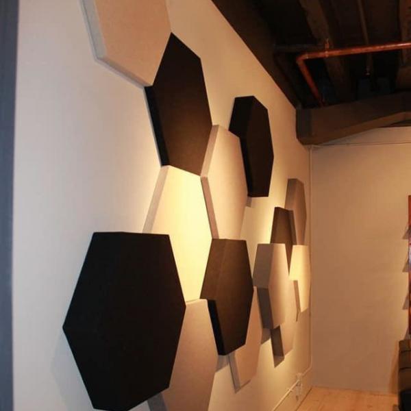 3D Wall Style 3DT CUSTOM DESIGN WHITE BLACK
