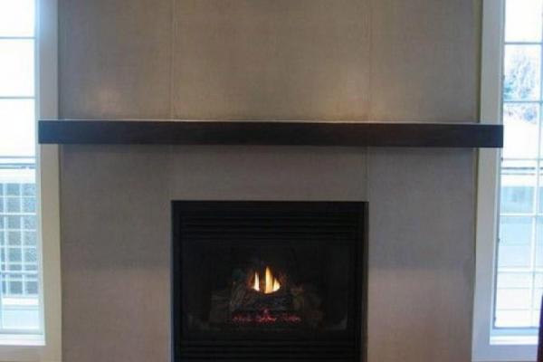 MK Fire Mantels FPK CONTEMP CHARCOAL