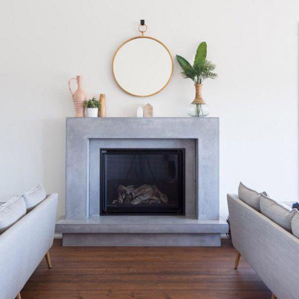 MK Fire Mantels FPK CONTEMP CLOUDY