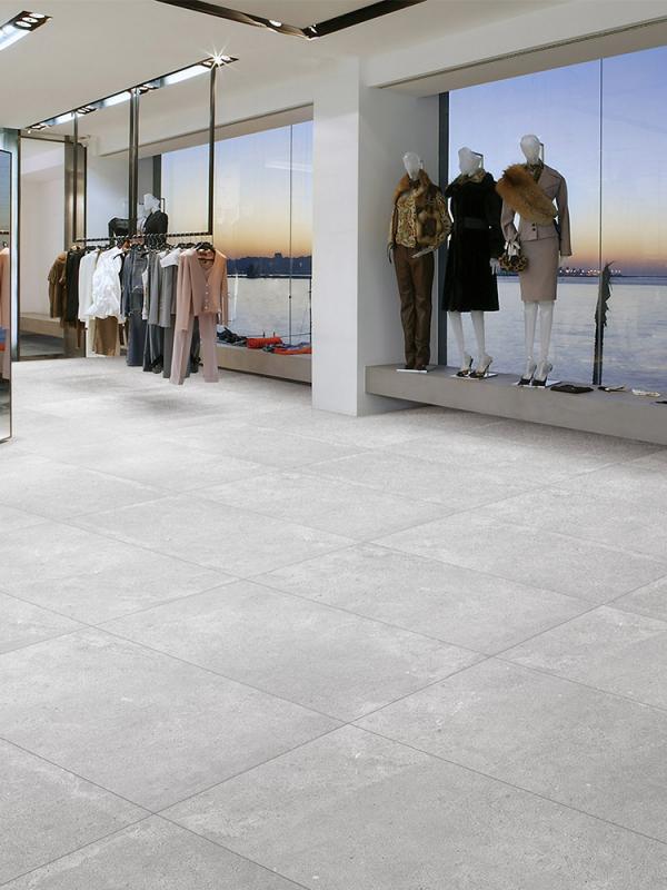 MK Flooring Style FT 2X2 CHARCOAL SMOKE GLOSS